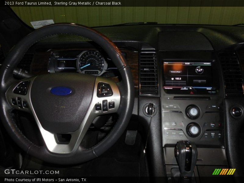 Sterling Gray Metallic / Charcoal Black 2013 Ford Taurus Limited