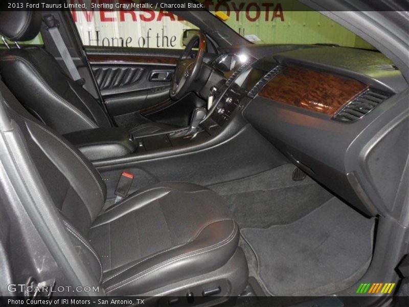 Sterling Gray Metallic / Charcoal Black 2013 Ford Taurus Limited