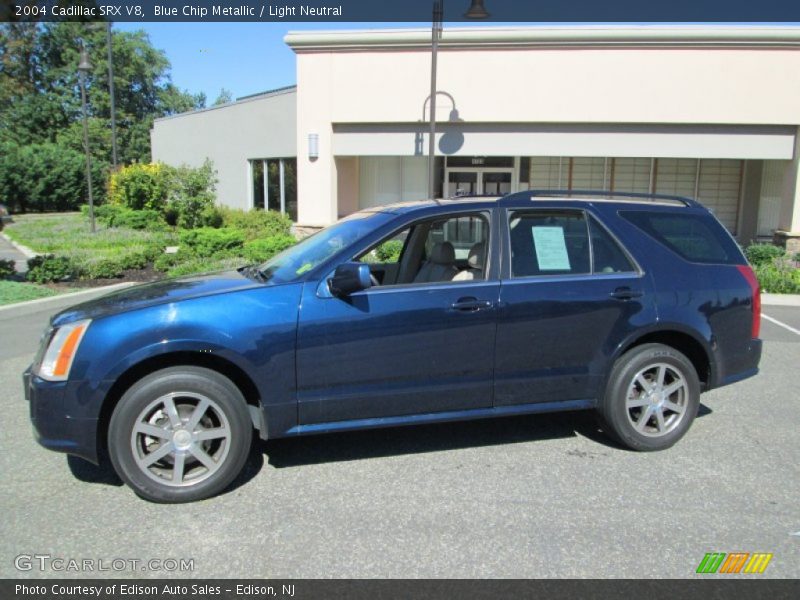 Blue Chip Metallic / Light Neutral 2004 Cadillac SRX V8