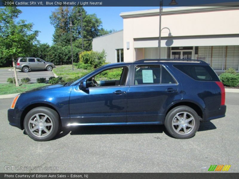 Blue Chip Metallic / Light Neutral 2004 Cadillac SRX V8