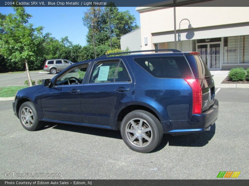 Blue Chip Metallic / Light Neutral 2004 Cadillac SRX V8