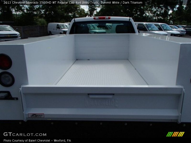 Summit White / Dark Titanium 2013 Chevrolet Silverado 3500HD WT Regular Cab 4x4 Utility Truck