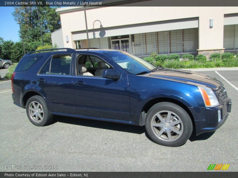 Blue Chip Metallic / Light Neutral 2004 Cadillac SRX V8