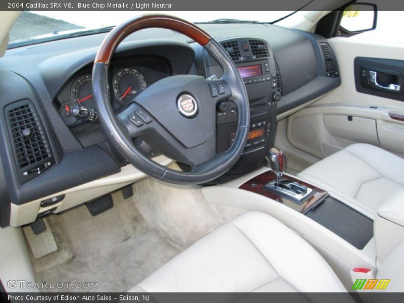 Blue Chip Metallic / Light Neutral 2004 Cadillac SRX V8