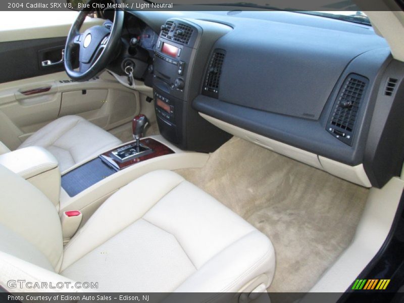 Blue Chip Metallic / Light Neutral 2004 Cadillac SRX V8