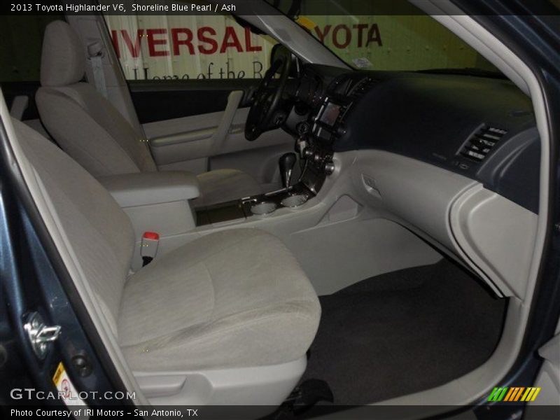 Shoreline Blue Pearl / Ash 2013 Toyota Highlander V6
