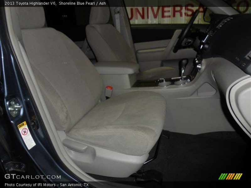 Shoreline Blue Pearl / Ash 2013 Toyota Highlander V6