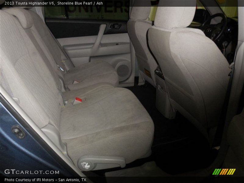 Shoreline Blue Pearl / Ash 2013 Toyota Highlander V6