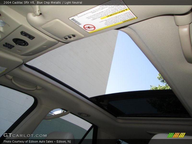 Blue Chip Metallic / Light Neutral 2004 Cadillac SRX V8