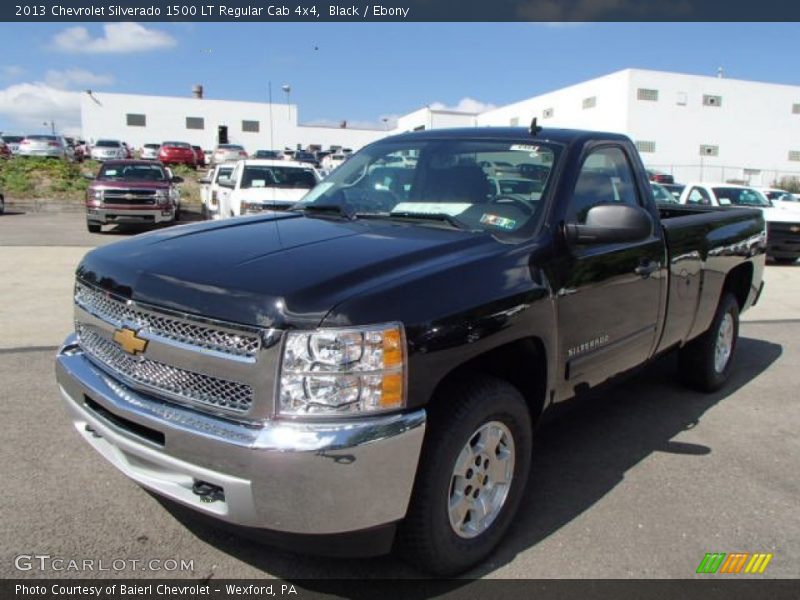 Black / Ebony 2013 Chevrolet Silverado 1500 LT Regular Cab 4x4