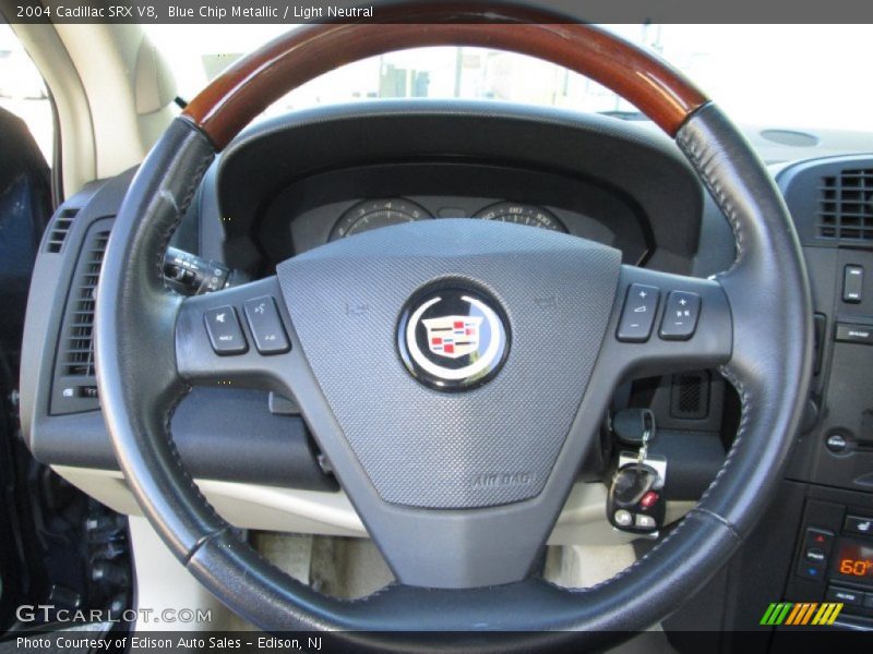 Blue Chip Metallic / Light Neutral 2004 Cadillac SRX V8