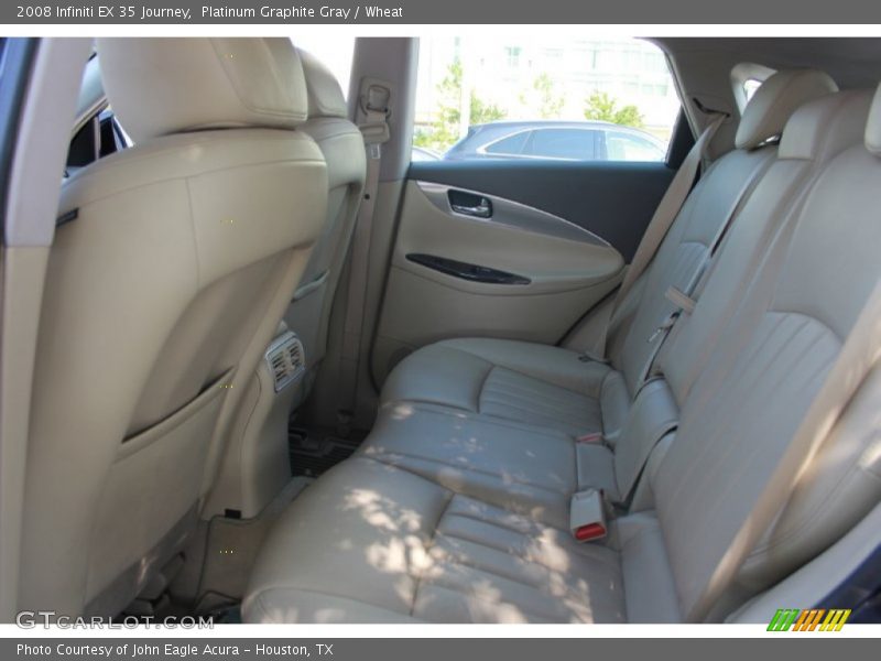 Platinum Graphite Gray / Wheat 2008 Infiniti EX 35 Journey