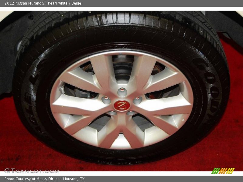 Pearl White / Beige 2012 Nissan Murano S