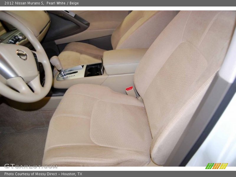 Pearl White / Beige 2012 Nissan Murano S