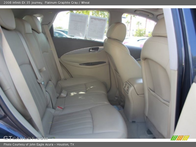 Platinum Graphite Gray / Wheat 2008 Infiniti EX 35 Journey