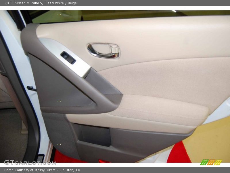 Pearl White / Beige 2012 Nissan Murano S