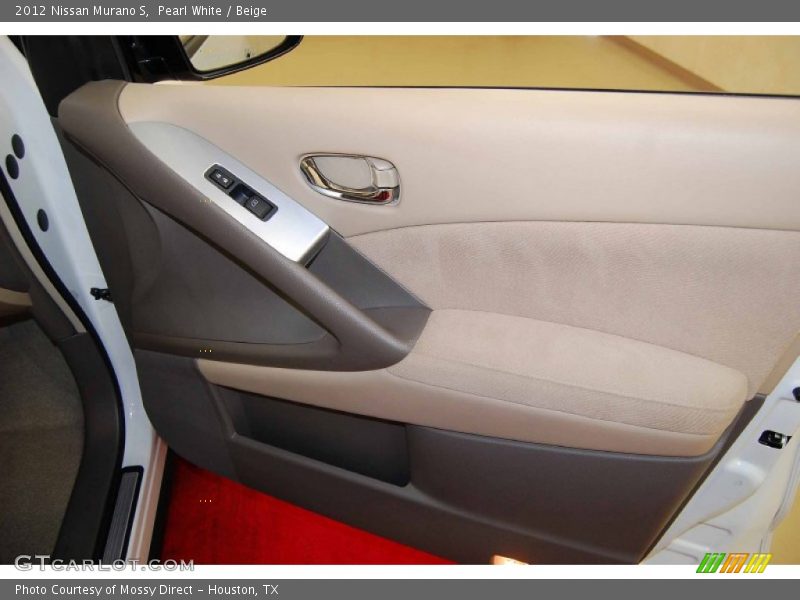 Pearl White / Beige 2012 Nissan Murano S