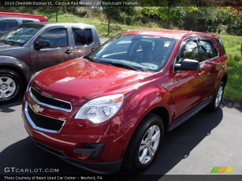 Front 3/4 View of 2010 Equinox LS