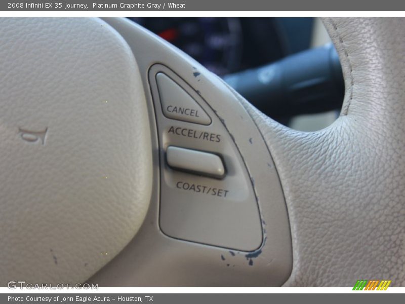 Platinum Graphite Gray / Wheat 2008 Infiniti EX 35 Journey