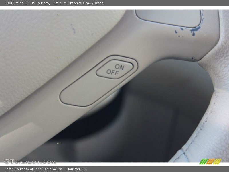 Platinum Graphite Gray / Wheat 2008 Infiniti EX 35 Journey