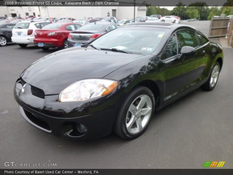 Kalapana Black / Dark Charcoal 2008 Mitsubishi Eclipse GS Coupe