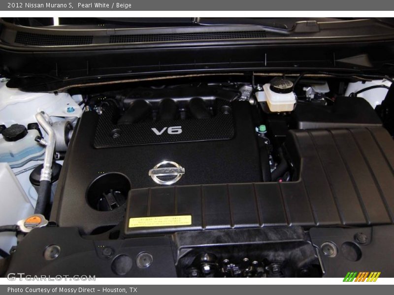Pearl White / Beige 2012 Nissan Murano S