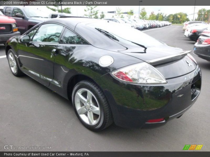 Kalapana Black / Dark Charcoal 2008 Mitsubishi Eclipse GS Coupe