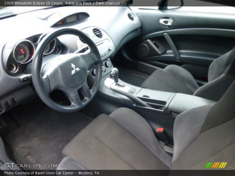 Dark Charcoal Interior - 2008 Eclipse GS Coupe 