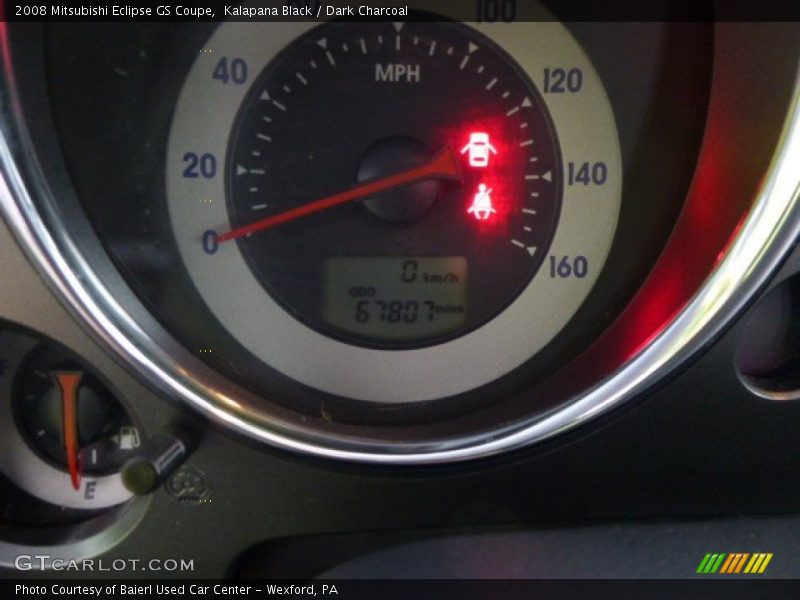 Kalapana Black / Dark Charcoal 2008 Mitsubishi Eclipse GS Coupe