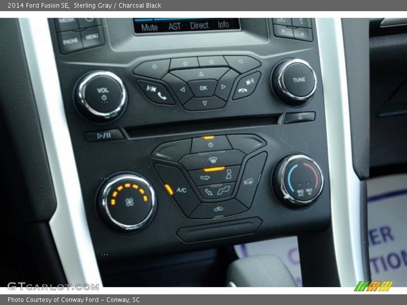 Controls of 2014 Fusion SE