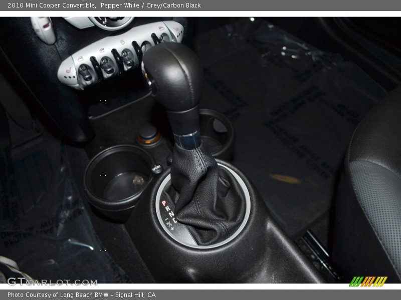Pepper White / Grey/Carbon Black 2010 Mini Cooper Convertible