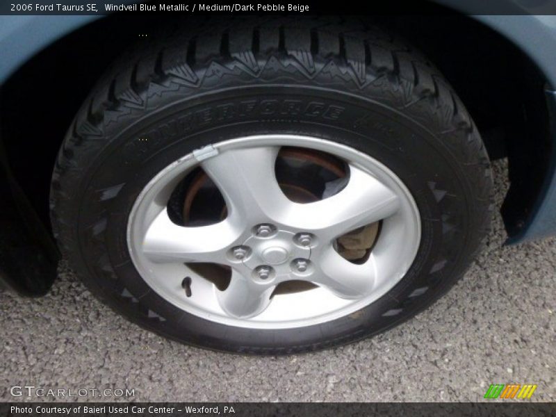 Windveil Blue Metallic / Medium/Dark Pebble Beige 2006 Ford Taurus SE