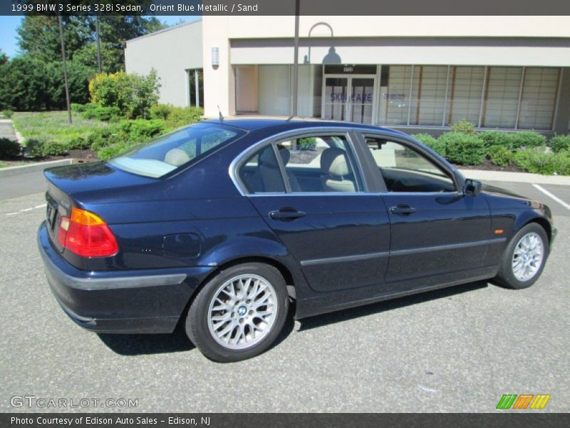 Orient Blue Metallic / Sand 1999 BMW 3 Series 328i Sedan