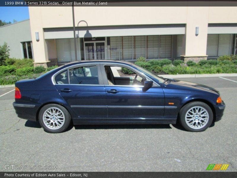 Orient Blue Metallic / Sand 1999 BMW 3 Series 328i Sedan