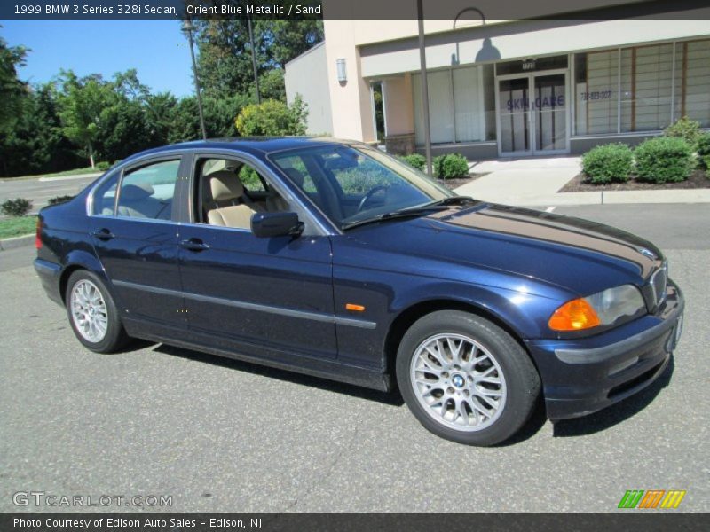 Orient Blue Metallic / Sand 1999 BMW 3 Series 328i Sedan