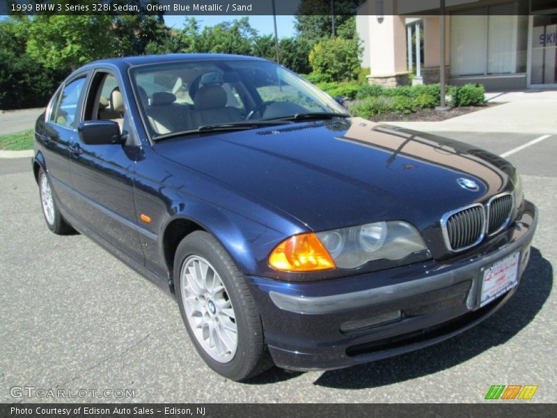 Orient Blue Metallic / Sand 1999 BMW 3 Series 328i Sedan