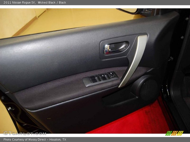 Wicked Black / Black 2011 Nissan Rogue SV