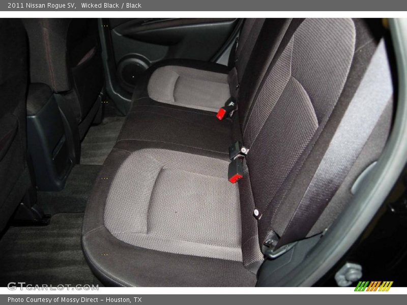 Wicked Black / Black 2011 Nissan Rogue SV