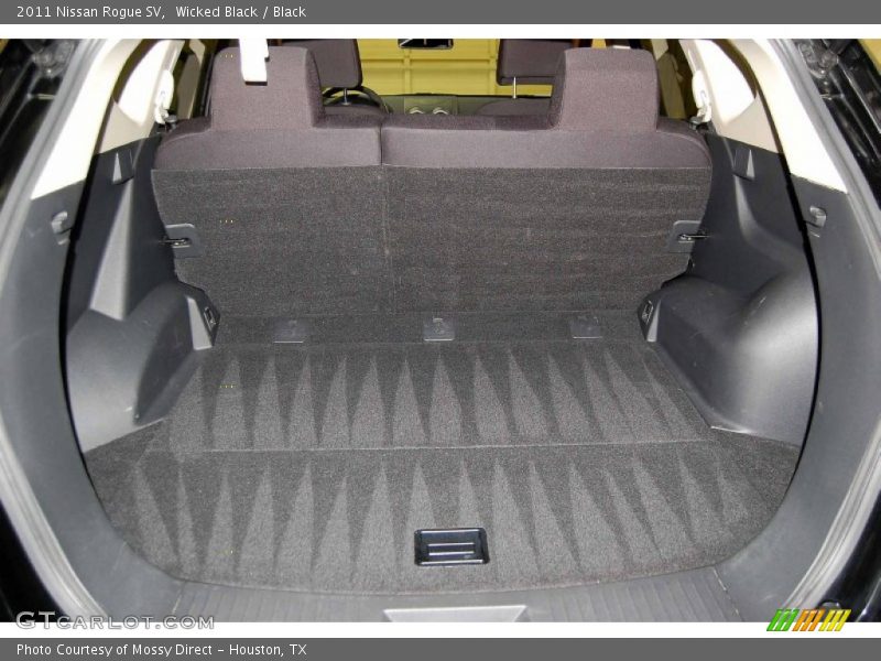 Wicked Black / Black 2011 Nissan Rogue SV