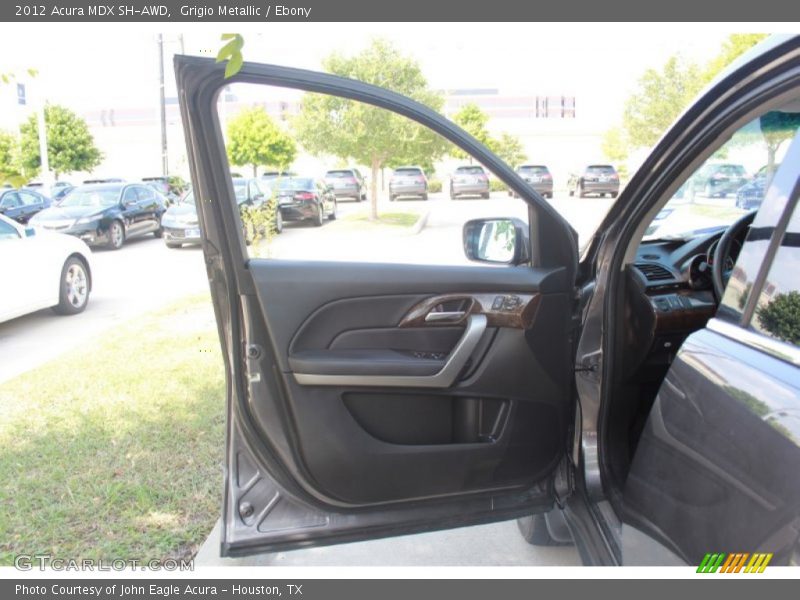 Grigio Metallic / Ebony 2012 Acura MDX SH-AWD