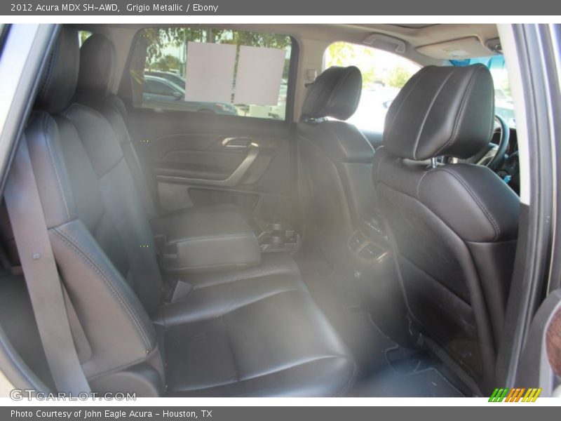 Grigio Metallic / Ebony 2012 Acura MDX SH-AWD