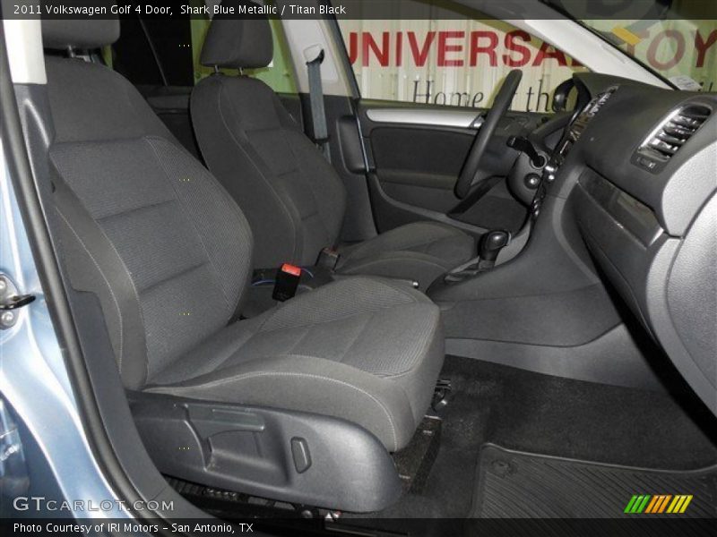 Shark Blue Metallic / Titan Black 2011 Volkswagen Golf 4 Door