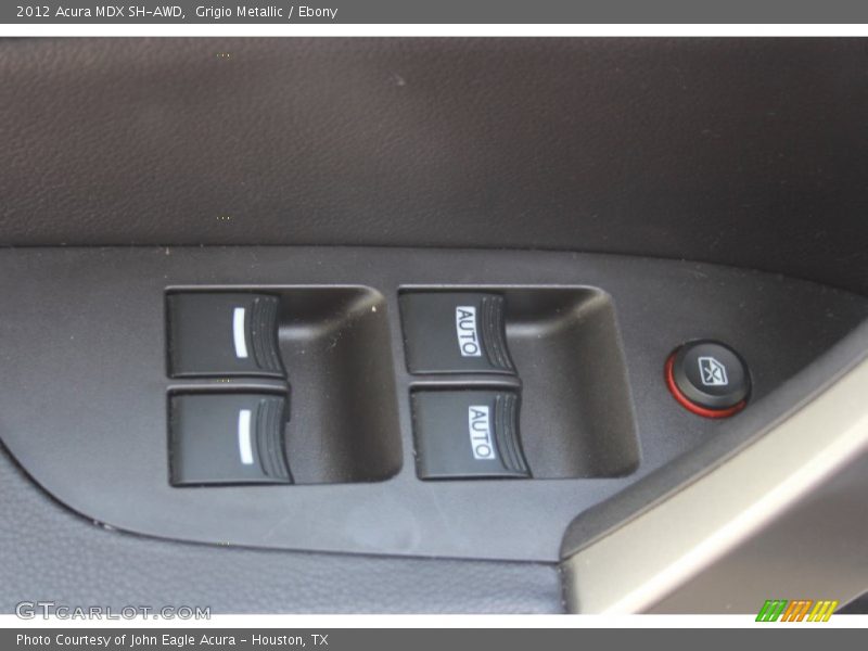 Grigio Metallic / Ebony 2012 Acura MDX SH-AWD