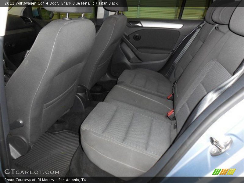 Shark Blue Metallic / Titan Black 2011 Volkswagen Golf 4 Door