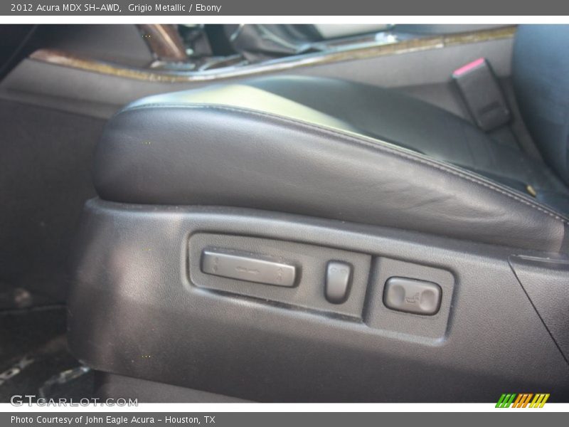 Grigio Metallic / Ebony 2012 Acura MDX SH-AWD