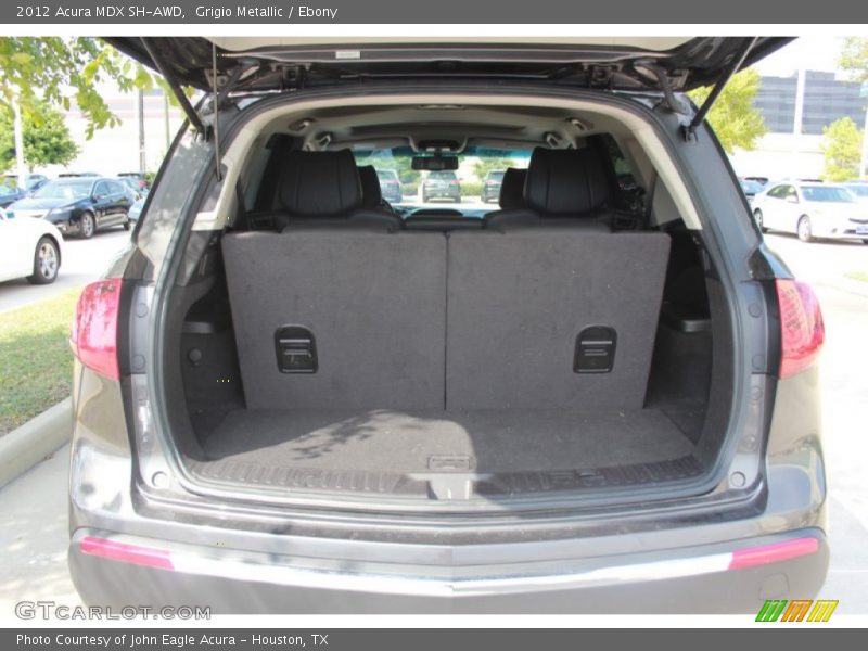 Grigio Metallic / Ebony 2012 Acura MDX SH-AWD