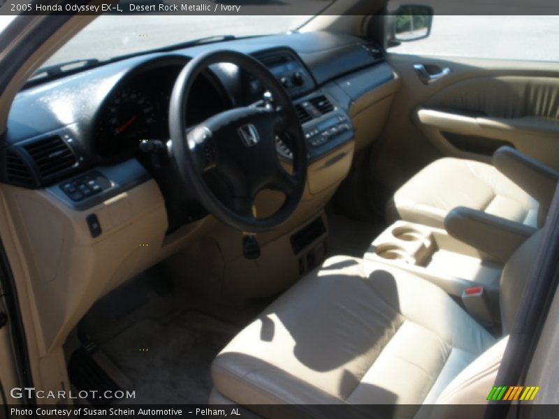 Desert Rock Metallic / Ivory 2005 Honda Odyssey EX-L