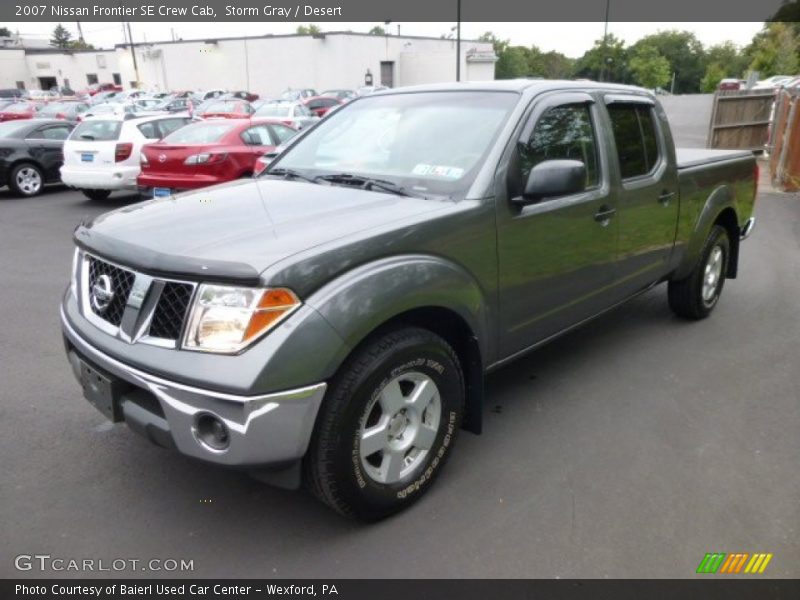 Storm Gray / Desert 2007 Nissan Frontier SE Crew Cab