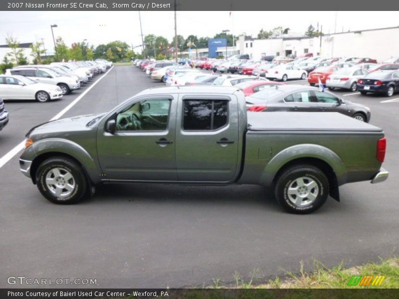 Storm Gray / Desert 2007 Nissan Frontier SE Crew Cab