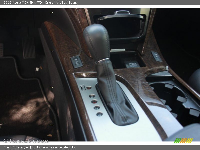 Grigio Metallic / Ebony 2012 Acura MDX SH-AWD